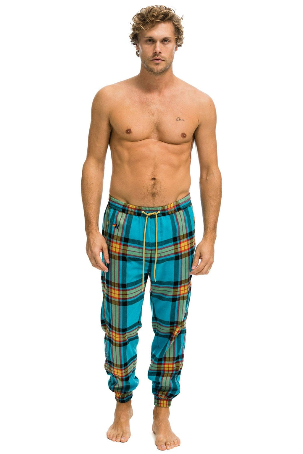 Retro UNISEX PLAID LODGE PANT - JACKSON PLAID
