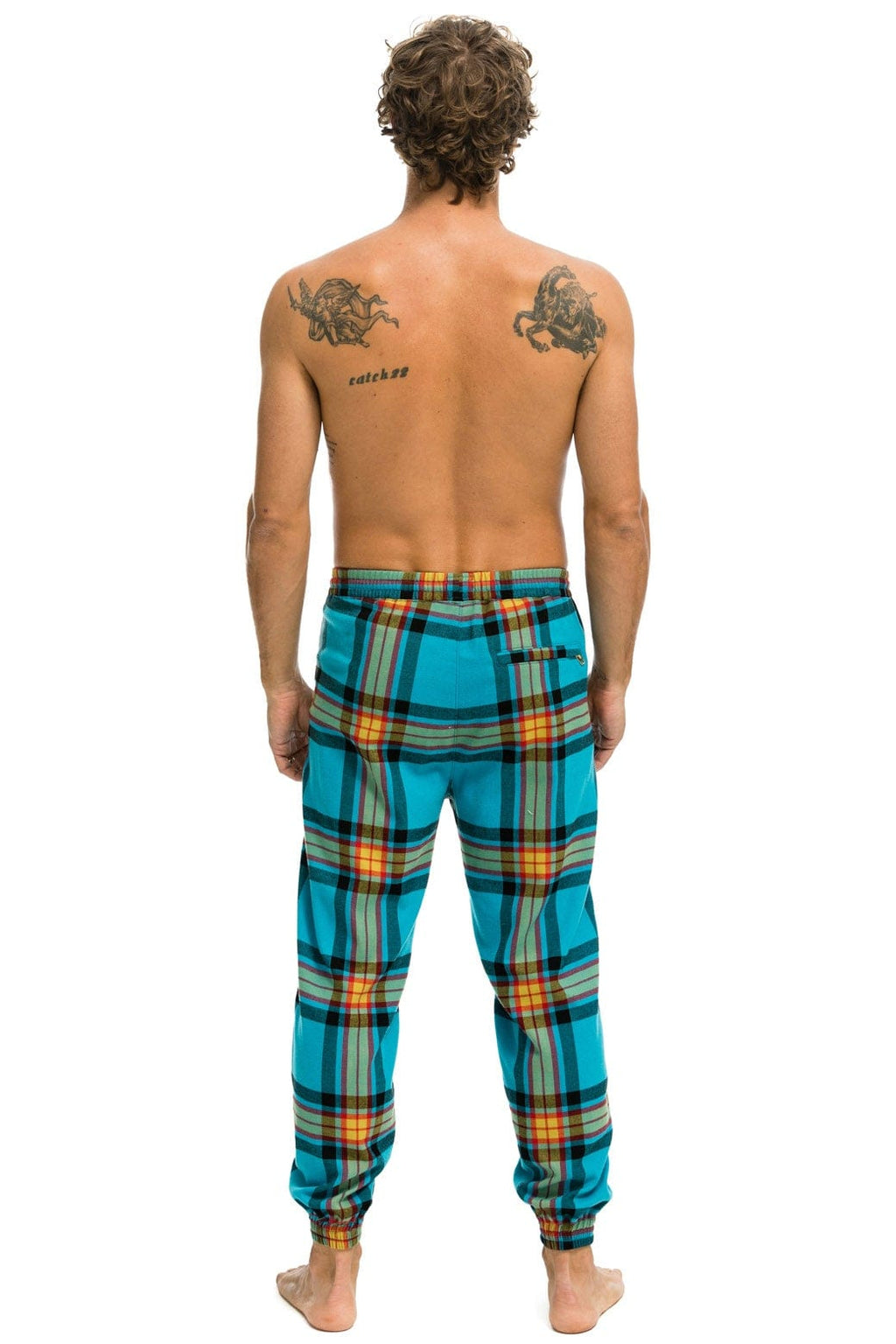 Retro UNISEX PLAID LODGE PANT - JACKSON PLAID