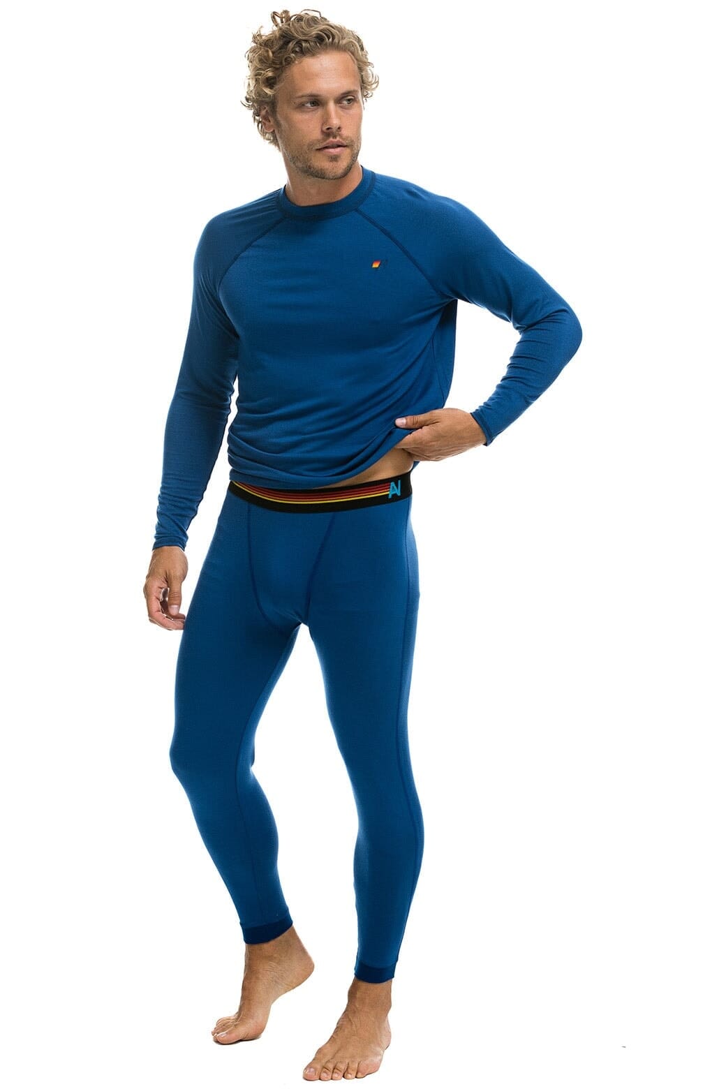 Retro MICRO MODAL BASE LAYER BOTTOM - ROYAL