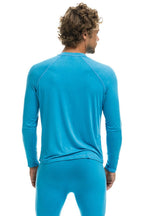 Retro MICRO MODAL BASE LAYER TOP - OCEAN