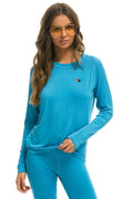 Retro MICRO MODAL BASE LAYER TOP - OCEAN