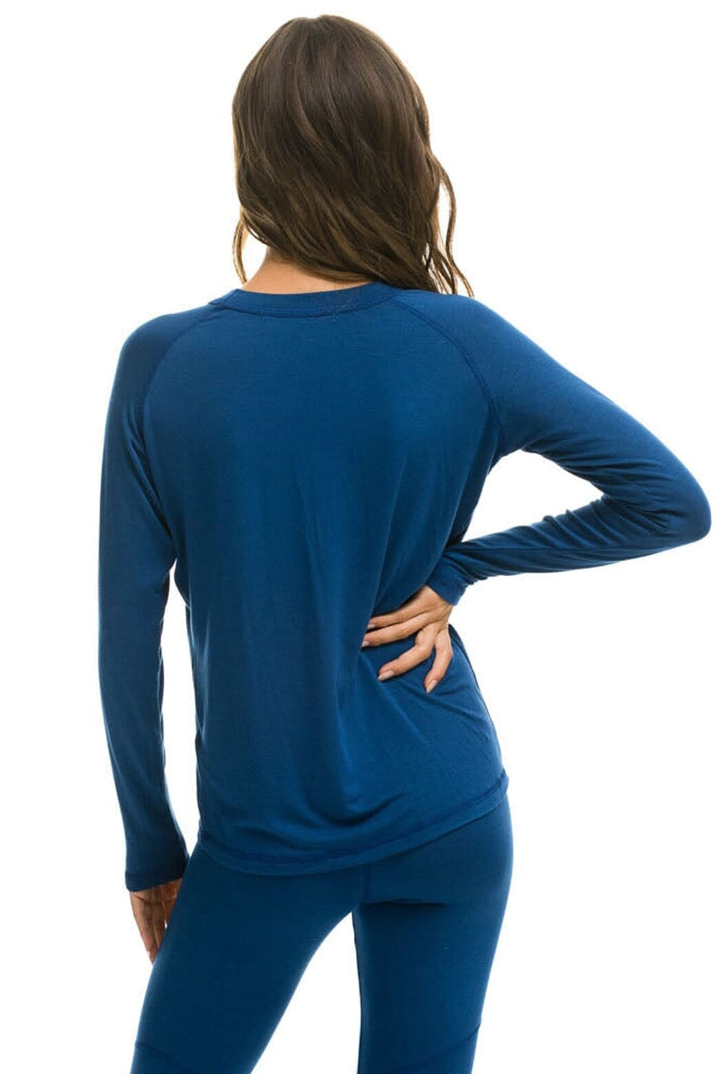 Retro MICRO MODAL BASE LAYER TOP - ROYAL
