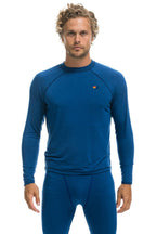 Retro MICRO MODAL BASE LAYER TOP - ROYAL