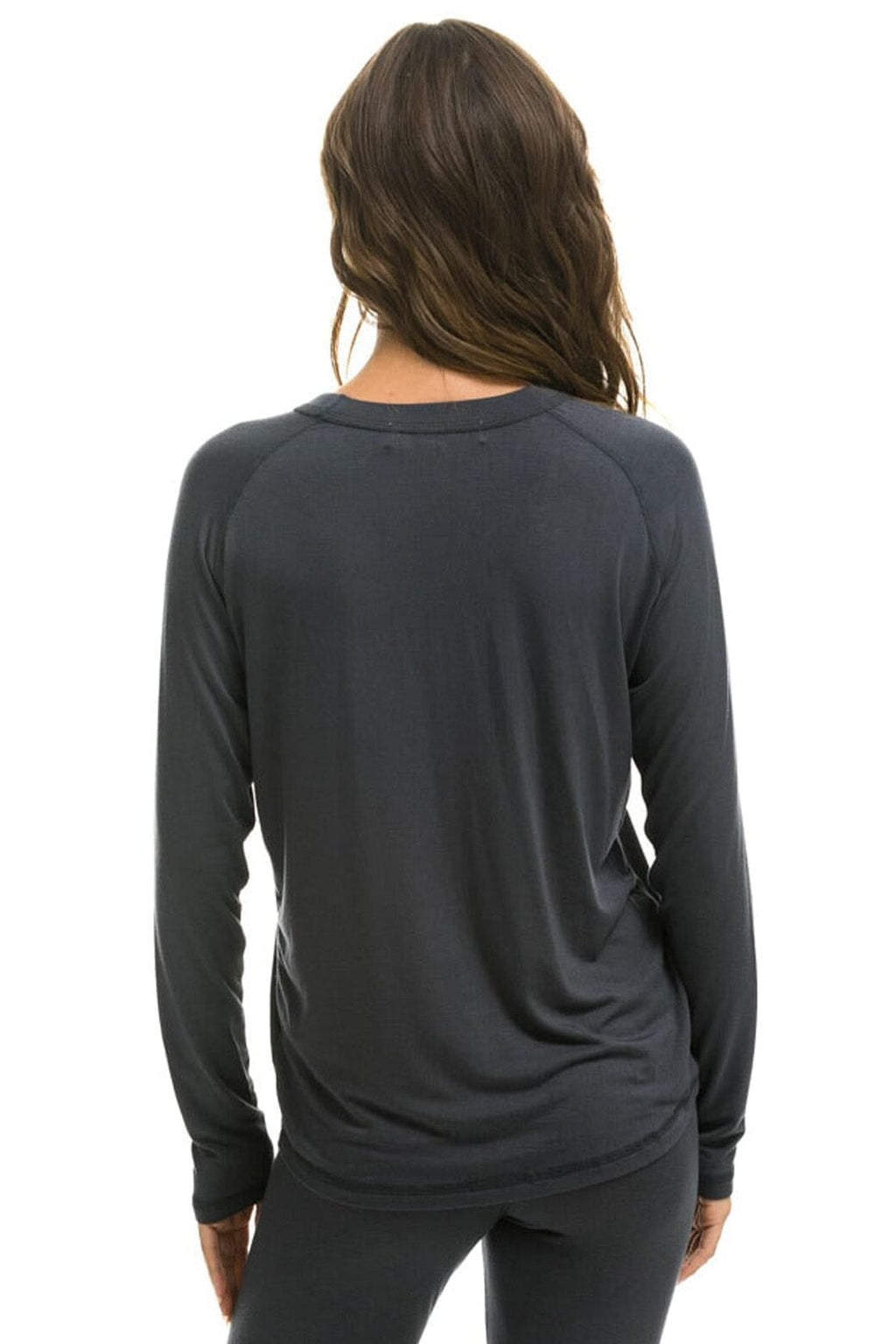Retro MICRO MODAL BASE LAYER TOP - TITANIUM