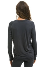 Retro MICRO MODAL BASE LAYER TOP - TITANIUM