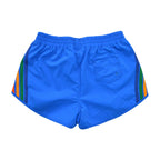 Retro WOMENS 5 STRIPE FLEX BOARD SHORTS - PARROT RAINBOW