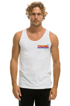 Retro PALM TREE FESTIVAL DANA POINT 2023 TANK - WHITE