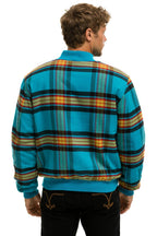 Retro PLAID UNISEX VARSITY JACKET - JACKSON PLAID