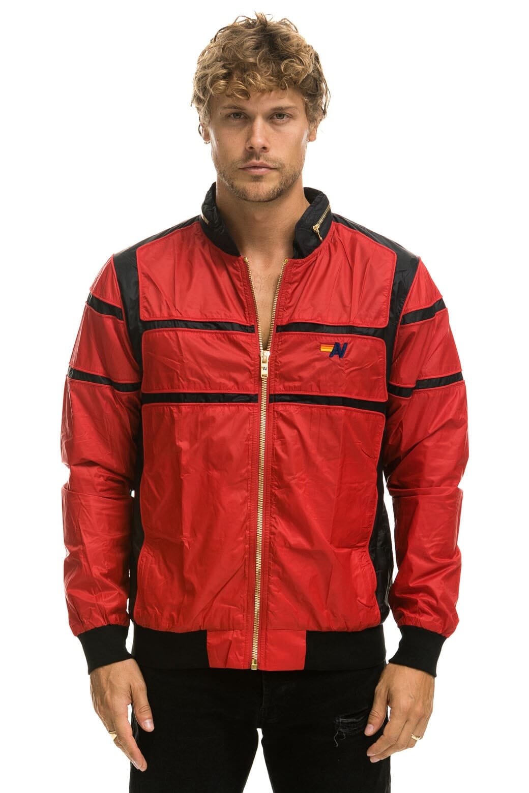 Retro RACER JACKET - CHERRY