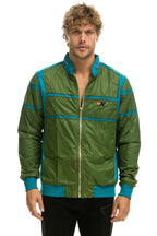 Retro RACER JACKET - GARDEN GREEN
