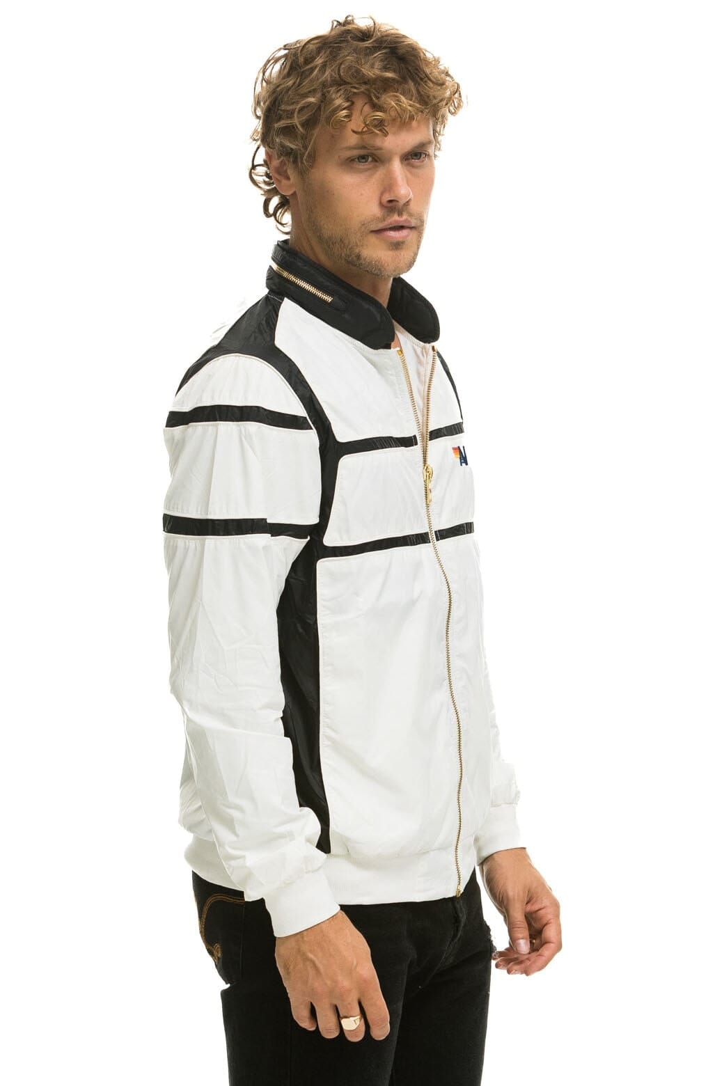 Retro RACER JACKET - WHITE
