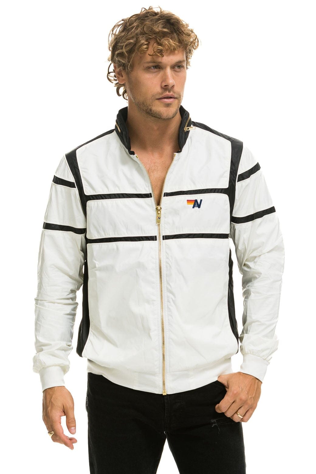 Retro RACER JACKET - WHITE