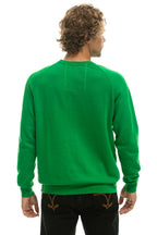 Retro RIDE LOGO CREW SWEATSHIRT - KELLY GREEN