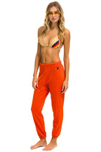 Retro RIDE LOGO SWEATPANTS - ORANGE