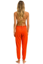 Retro RIDE LOGO SWEATPANTS - ORANGE