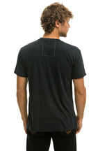 Retro ROCK AND ROLL TEE - CHARCOAL