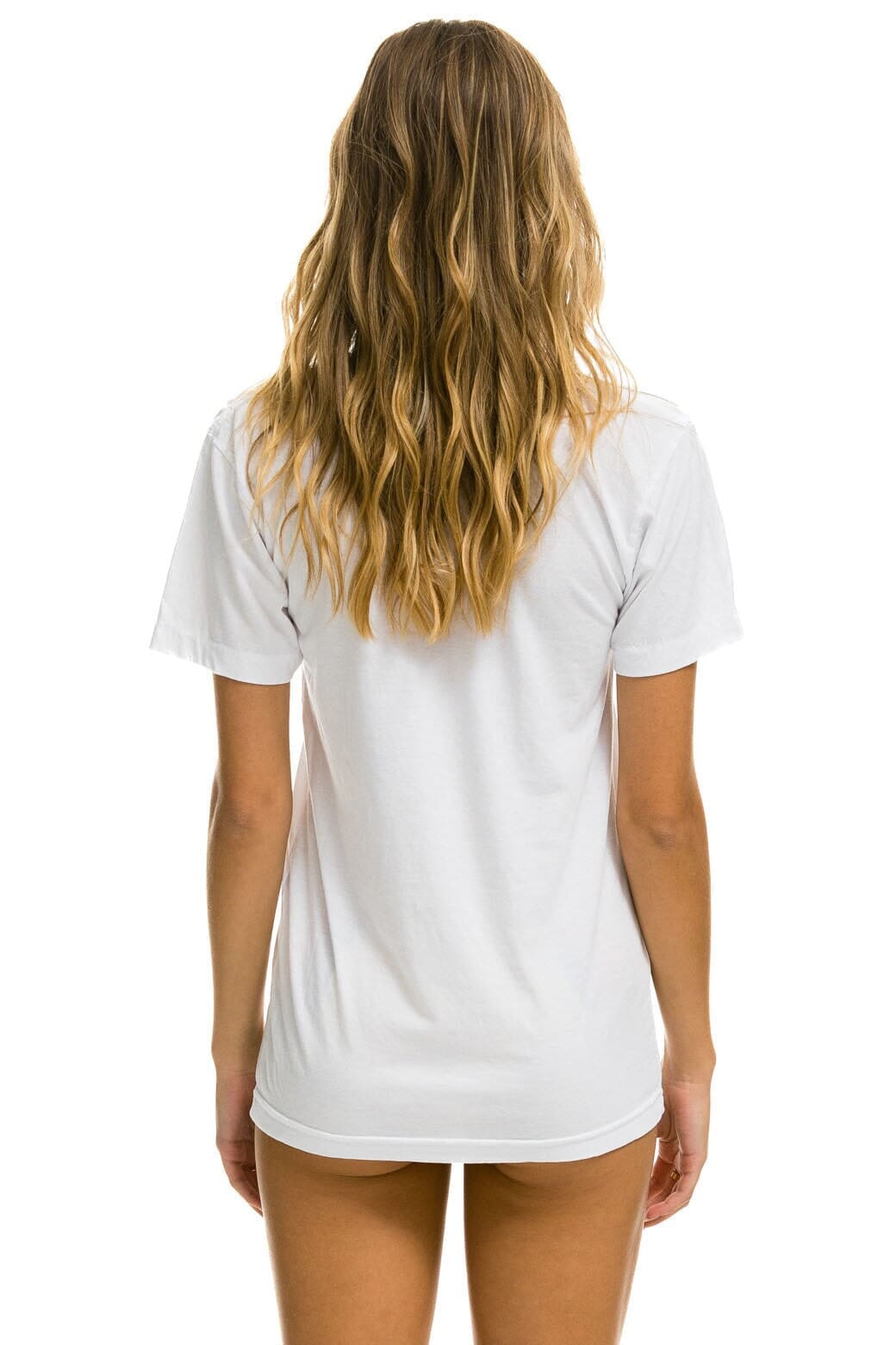 Retro ROCK AND ROLL TEE - WHITE