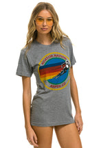 Retro SIGNATURE ASPEN TEE - HEATHER GREY