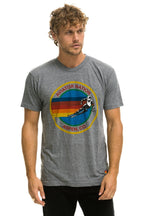 Retro SIGNATURE ASPEN TEE - HEATHER GREY