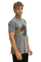 Retro SIGNATURE ASPEN TEE - HEATHER GREY