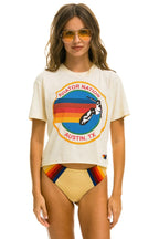 Retro SIGNATURE AUSTIN BOYFRIEND TEE - VINTAGE WHITE