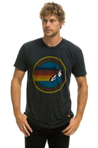 Retro SIGNATURE AUSTIN TEE - CHARCOAL