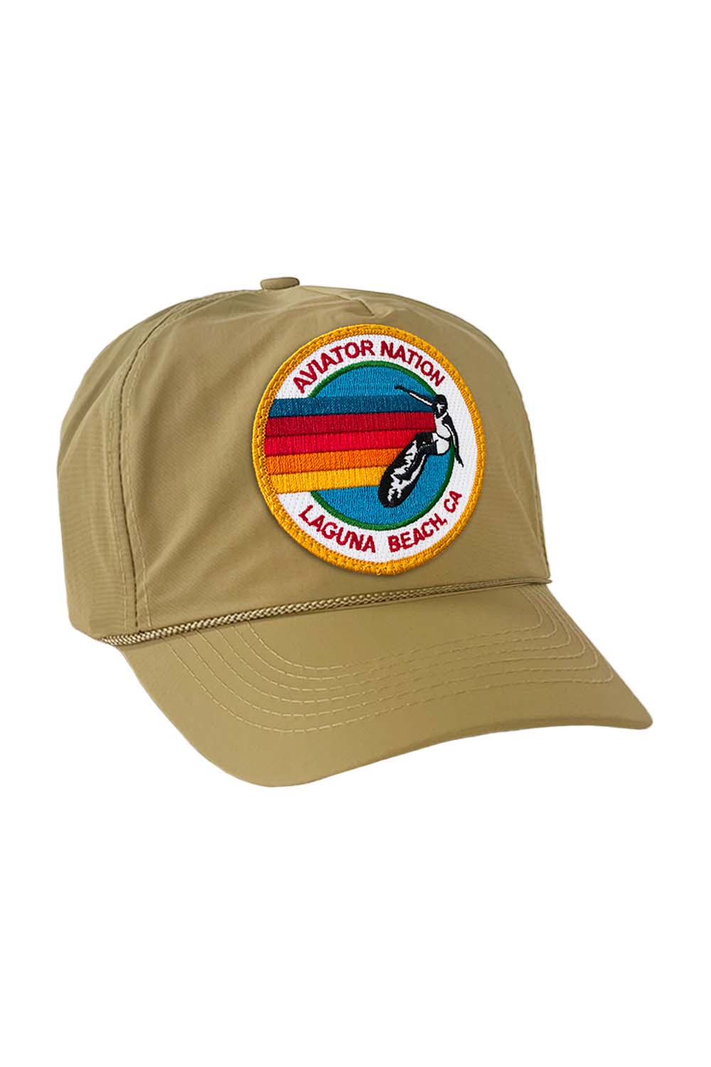Retro SIGNATURE LAGUNA BEACH VINTAGE NYLON TRUCKER HAT