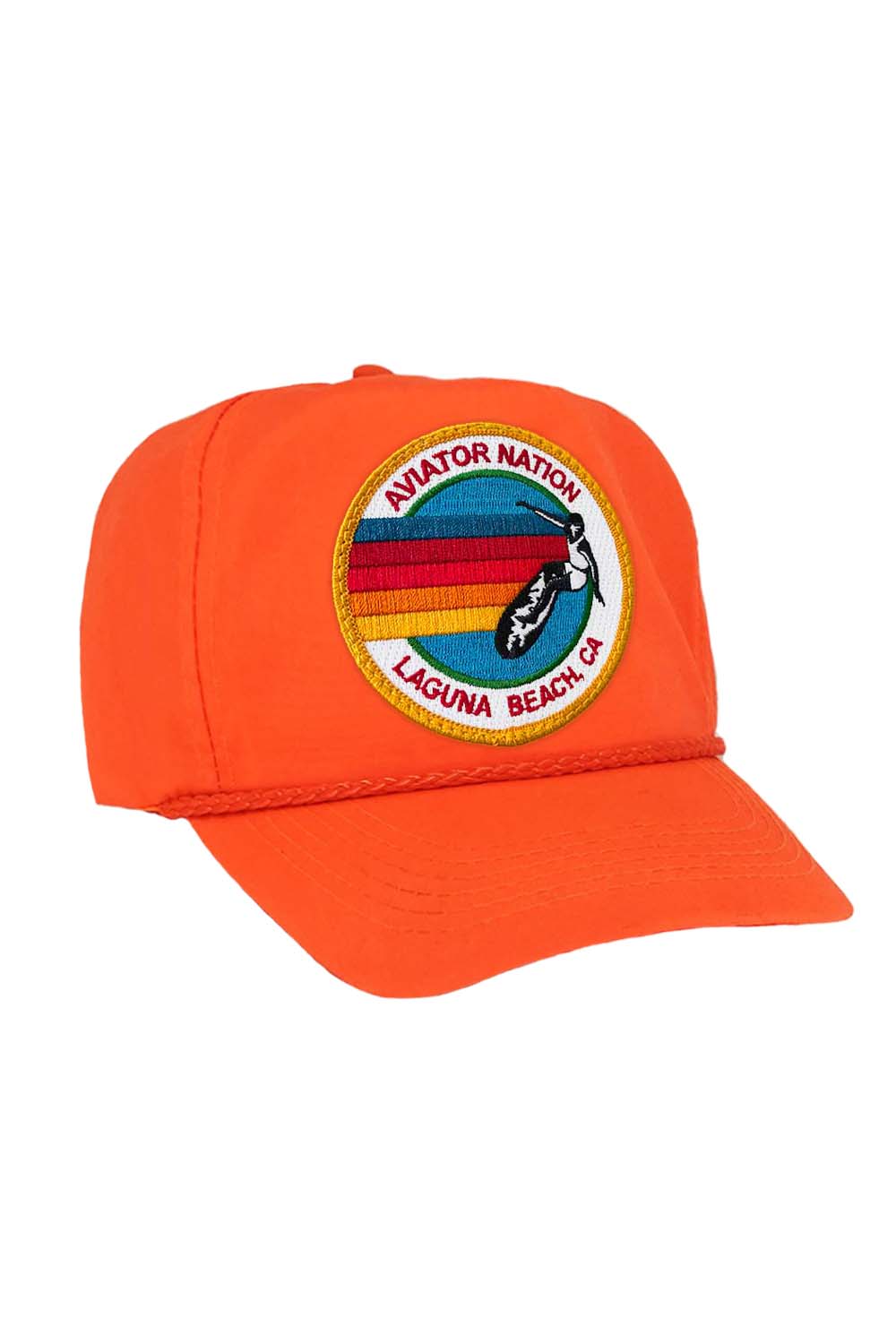 Retro SIGNATURE LAGUNA BEACH VINTAGE NYLON TRUCKER HAT