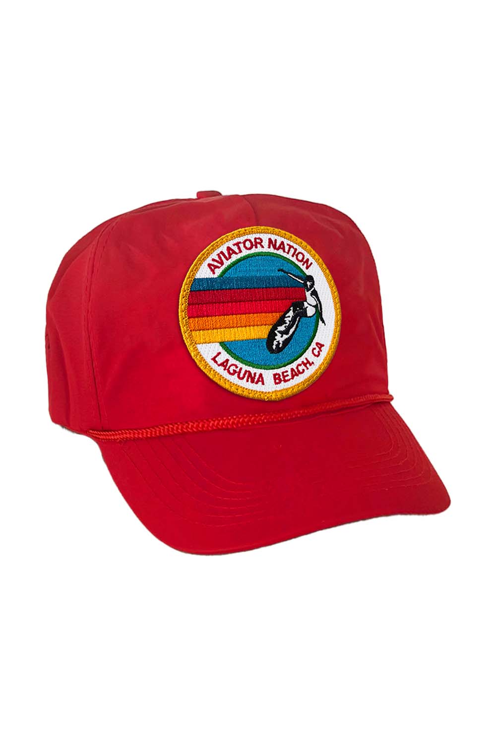 Retro SIGNATURE LAGUNA BEACH VINTAGE NYLON TRUCKER HAT