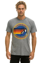 Retro SIGNATURE NEW YORK CITY TEE - HEATHER GREY