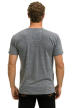 Retro SIGNATURE SMALL VENICE CIRCLE LOGO TEE - HEATHER GREY