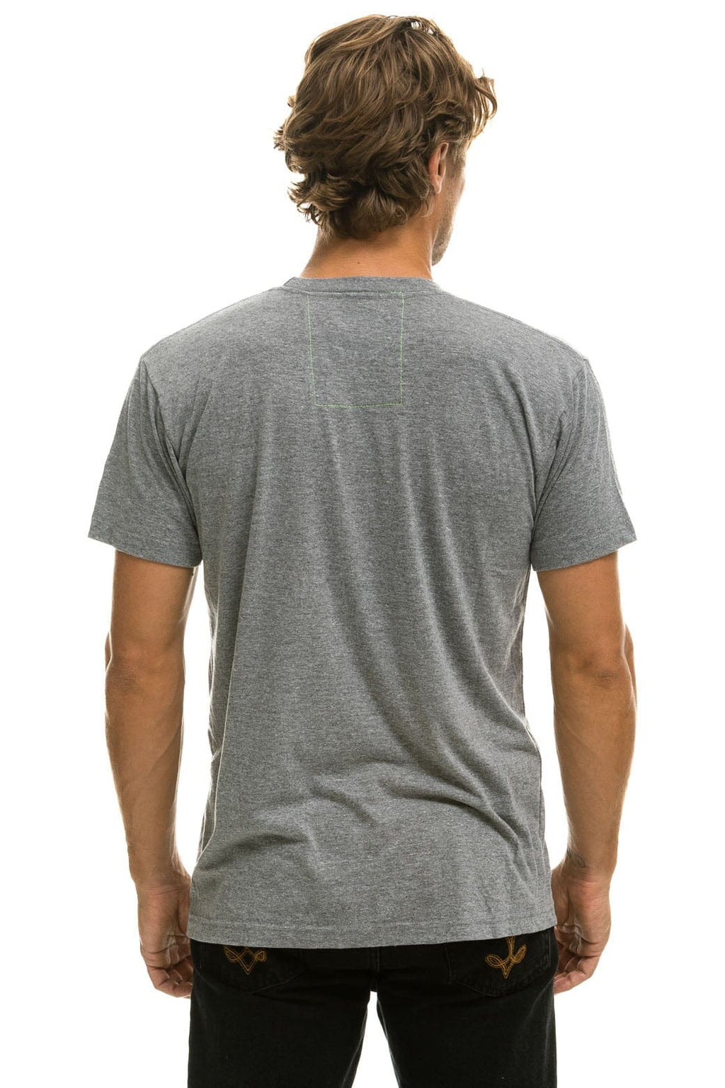 Retro SIGNATURE VENICE TEE - HEATHER GREY