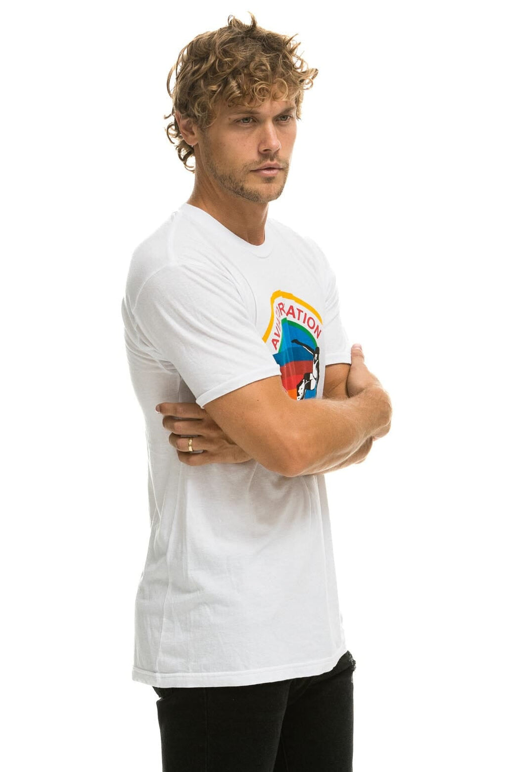 Retro SIGNATURE VENICE TEE - WHITE