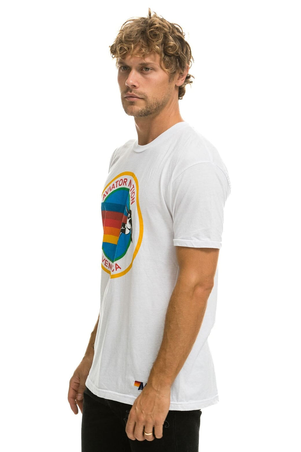 Retro SIGNATURE VENICE TEE - WHITE