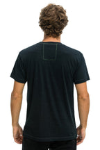 Retro SIGNATURE TEXAS SMALL LOGO TEE - CHARCOAL