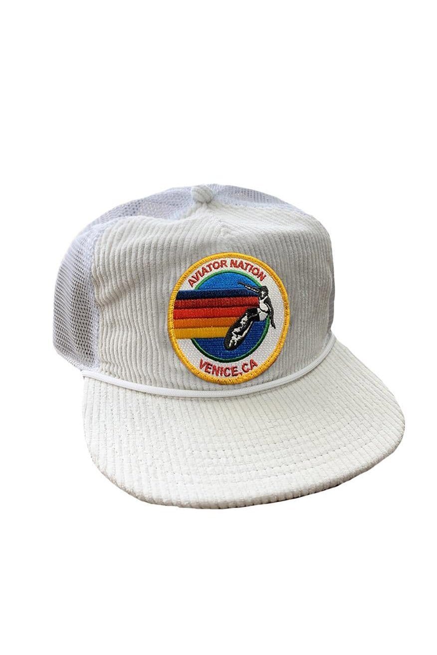 Retro SIGNATURE VENICE - VINTAGE CORDUROY MESH TRUCKER HAT