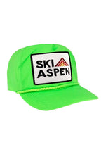 Retro SKI ASPEN - VINTAGE NYLON TRUCKER HAT
