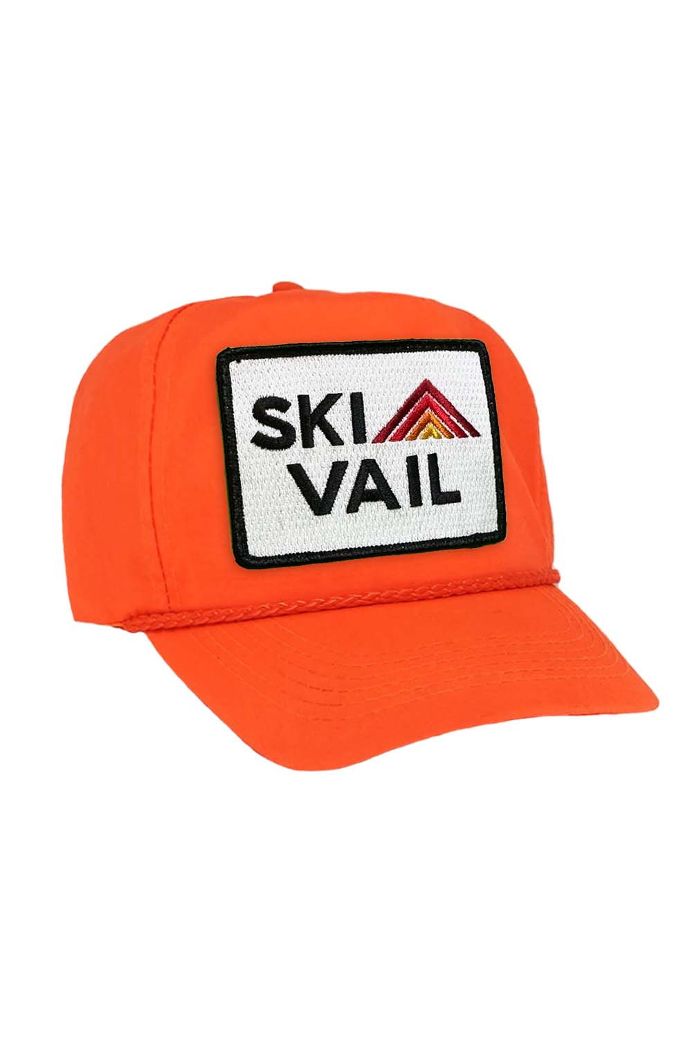Retro SKI VAIL - VINTAGE NYLON TRUCKER HAT