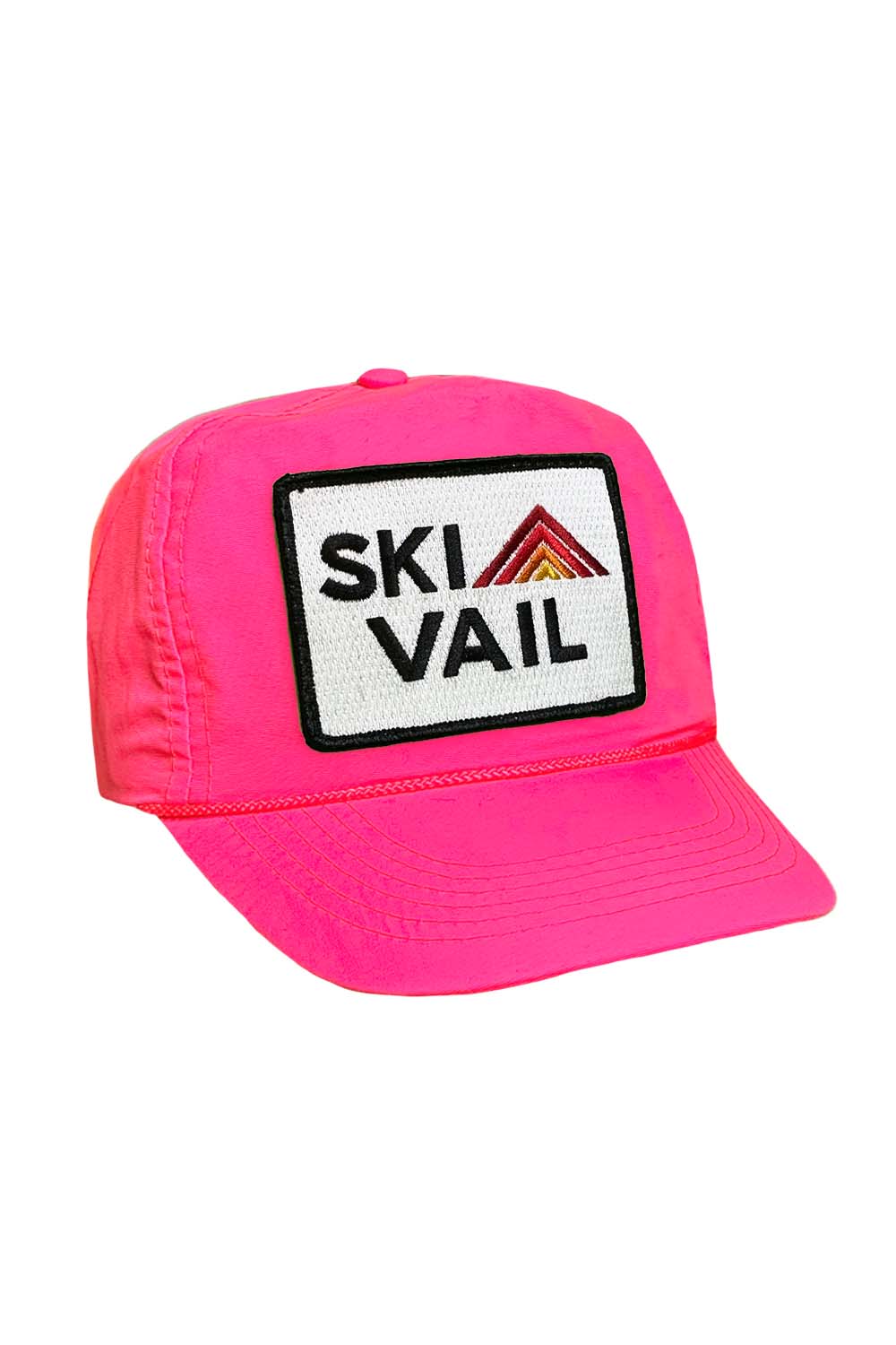 Retro SKI VAIL - VINTAGE NYLON TRUCKER HAT