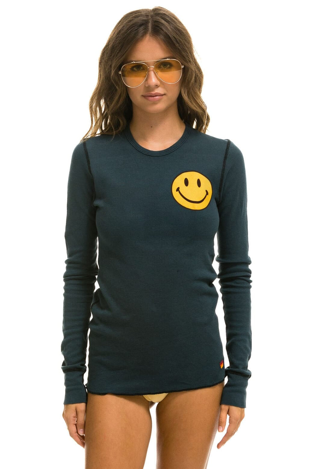 Retro SMILEY 2 THERMAL - CHARCOAL