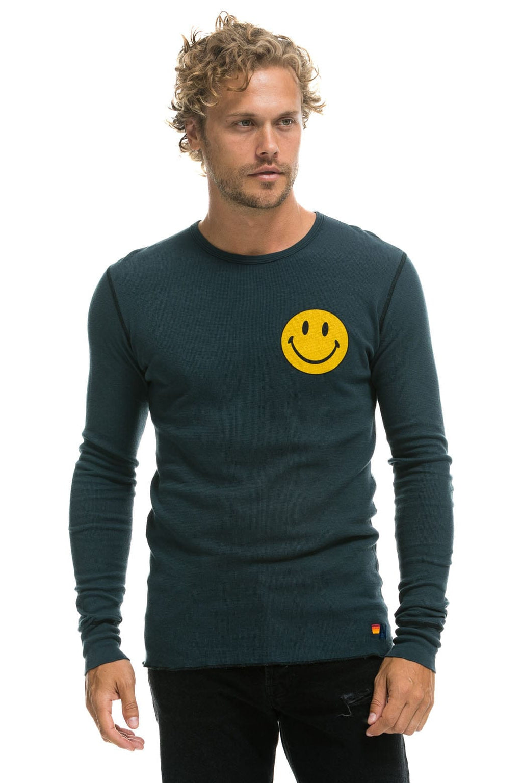 Retro SMILEY 2 THERMAL - CHARCOAL