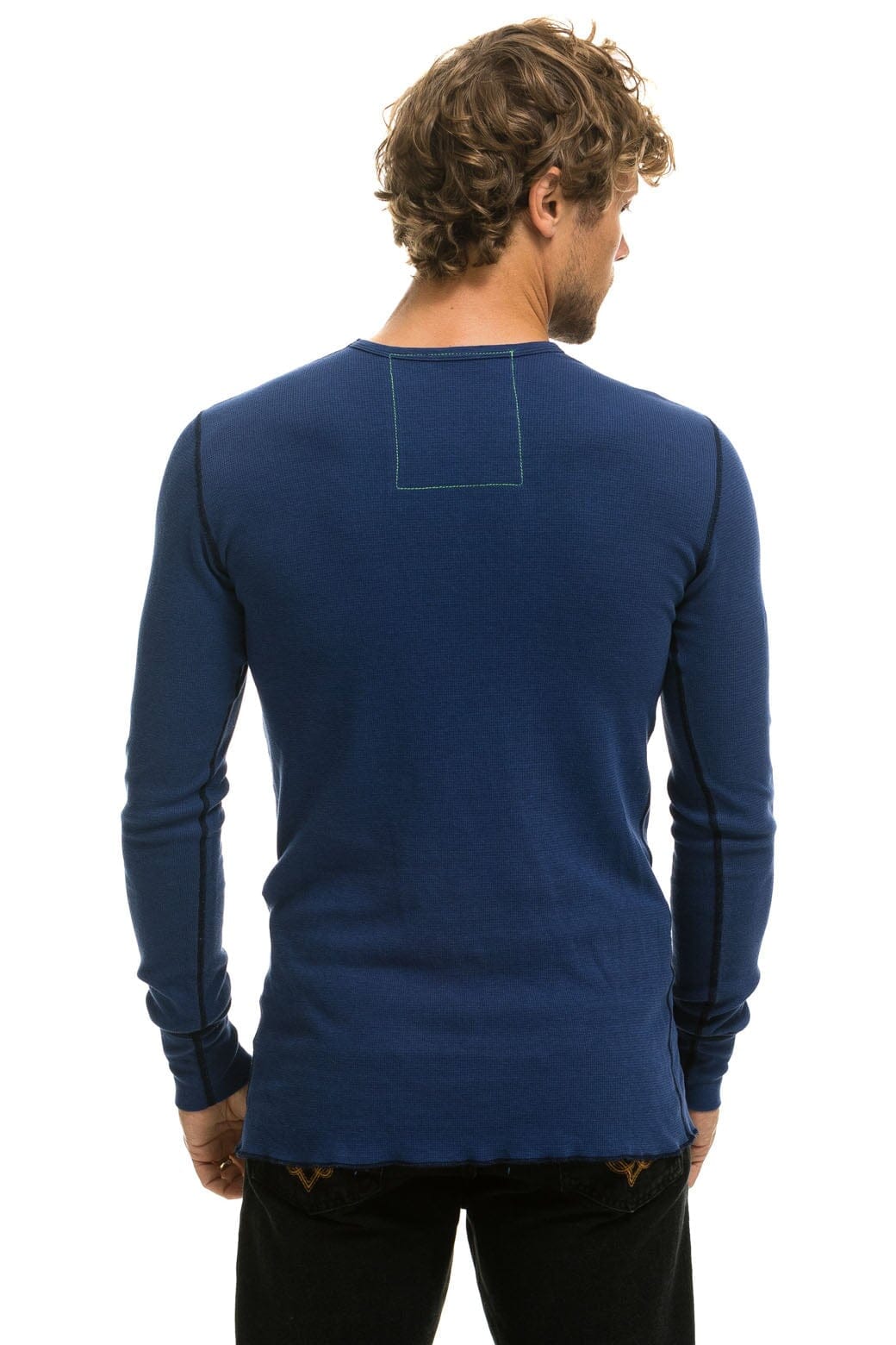 Retro SMILEY 2 THERMAL - NAVY
