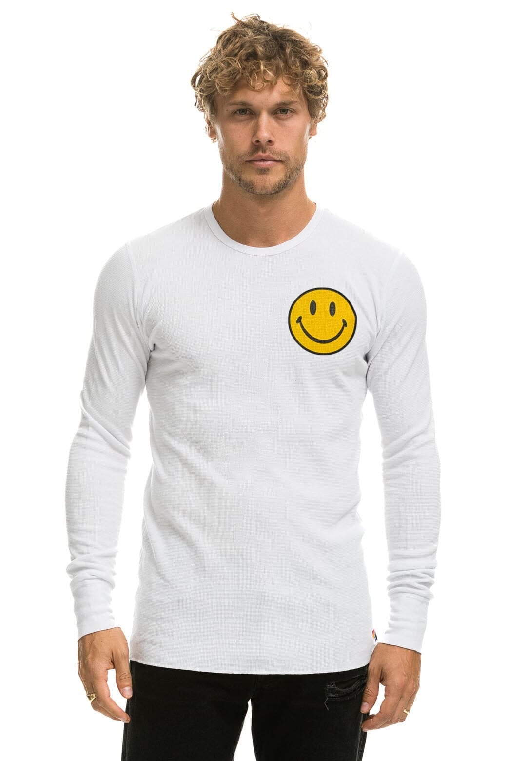 Retro SMILEY 2 THERMAL - WHITE
