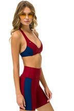Retro SPEED 6IN HI-RISE BIKER SHORT - BLAZE
