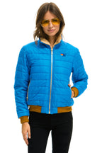 Retro SUNBURST JACKET - BLUE CINA