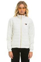 Retro SUNBURST JACKET - WHITE