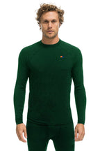 Retro THERMAL BASE LAYER TOP - FOREST