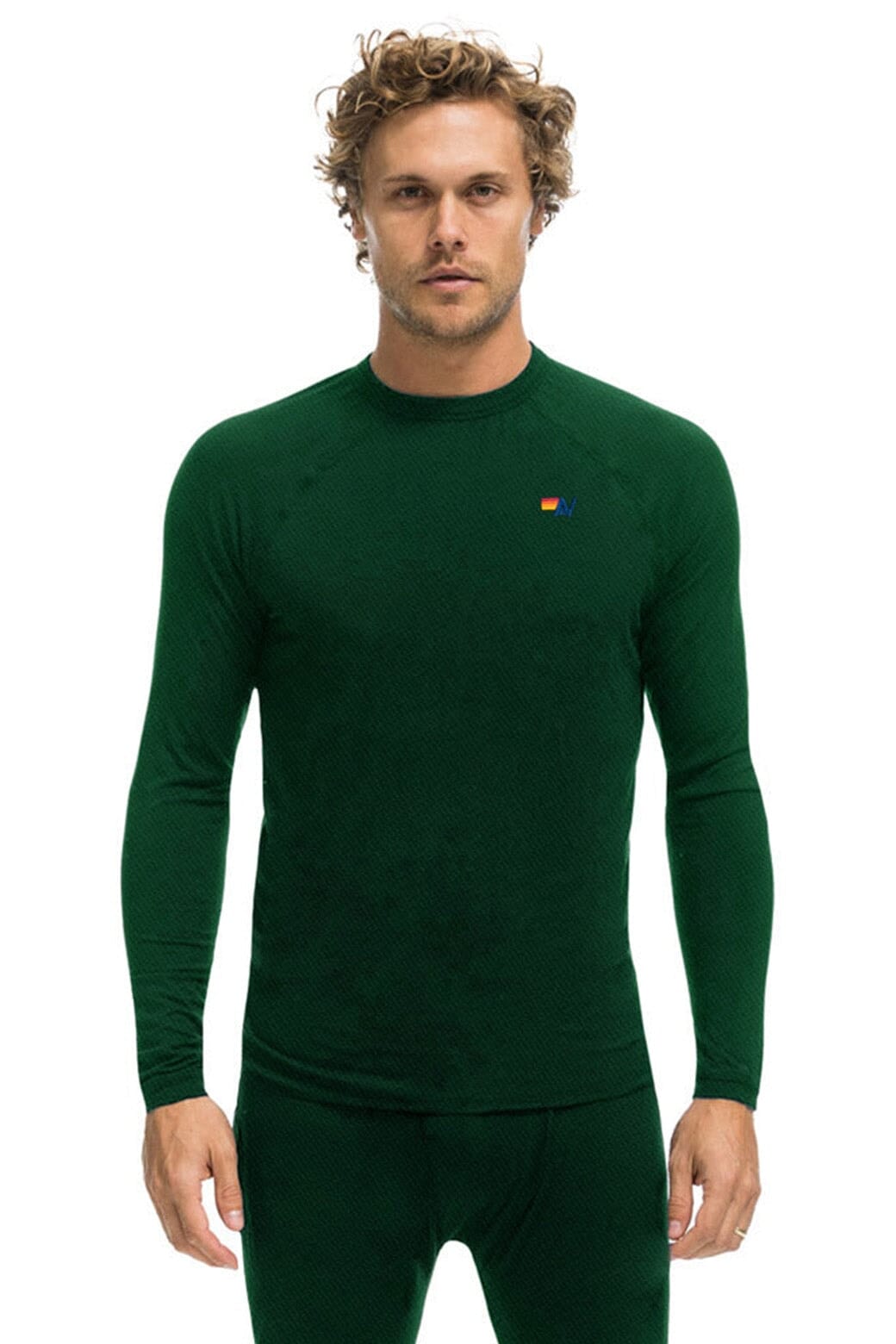 Retro THERMAL BASE LAYER TOP - FOREST
