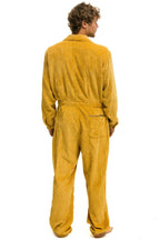 Retro UNISEX CORDUROY FLIGHT SUIT - HONEY