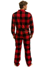 Retro UNISEX PLAID FLIGHT SUIT - BUFFALO PLAID